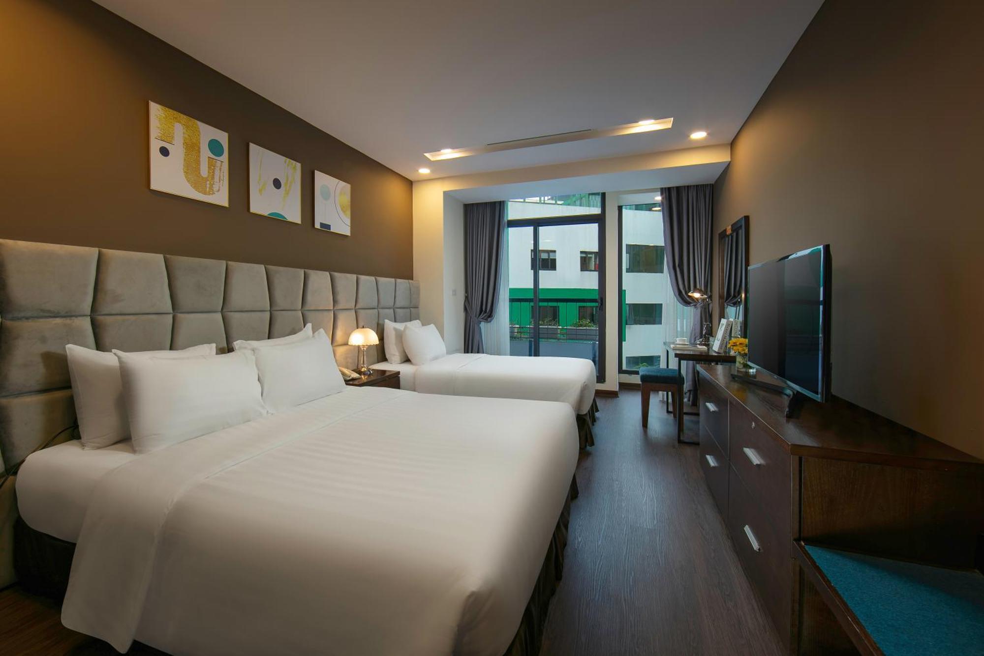 Blubiz Hotel Hanoi Exterior foto