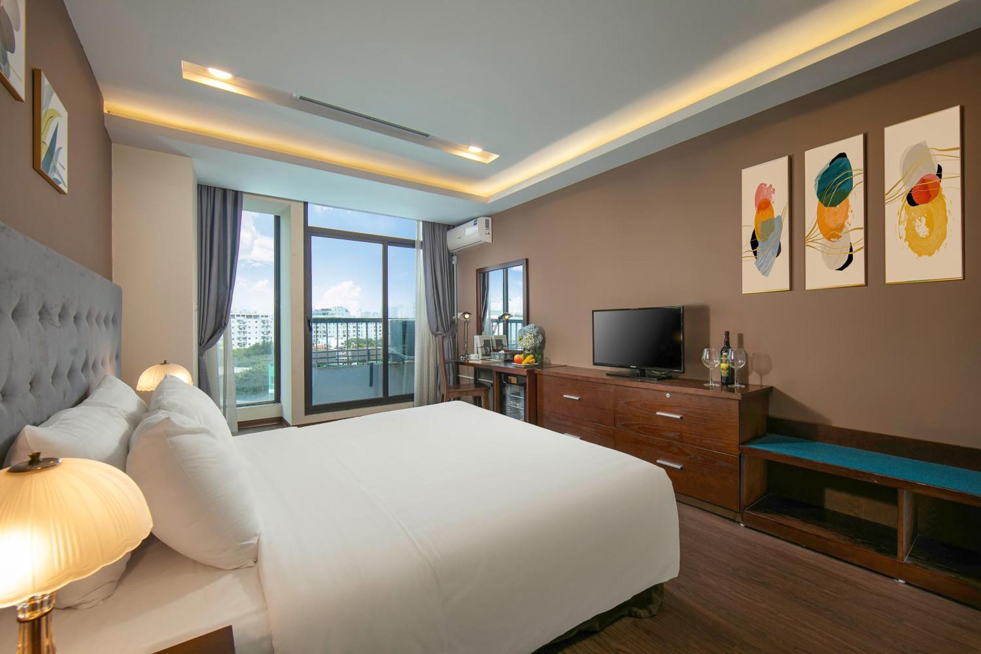 Blubiz Hotel Hanoi Exterior foto