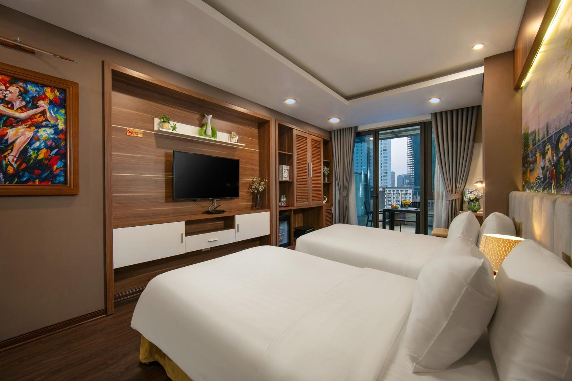 Blubiz Hotel Hanoi Exterior foto